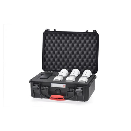 HPRC 2400-01 PHA/INS Pre Cut Foam Battery Case Only, Black BAT2400-01