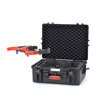 HPRC 2600 Plastic Box for Parrot Bebop with Cubed Interior, Black BEB2600-01