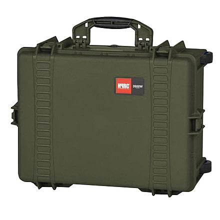 HPRC 2600W Wheeled Hard Case, Empty, Olive HPRC2600WEOLIVE
