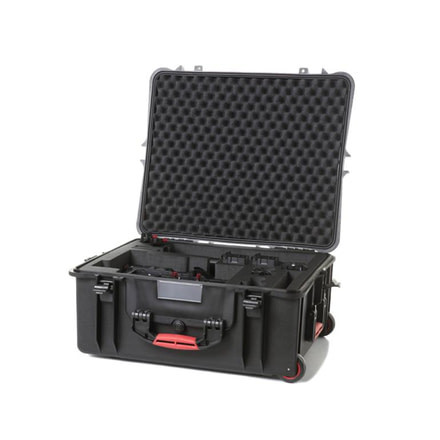 HPRC 2700W-01 Hard Plastic Case for DJI Ronin-M with Pre-Cut Foam Interior, Case Only, Black ROM2700W-01
