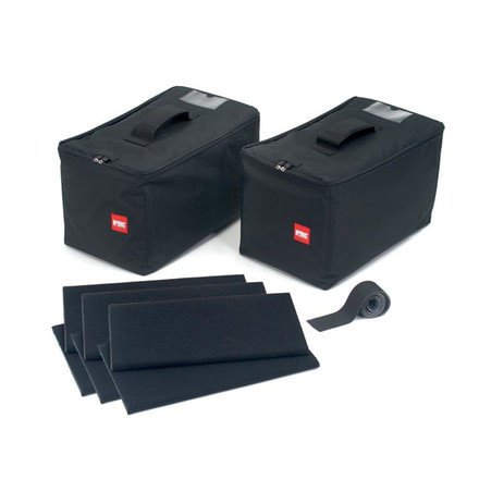HPRC Two Soft Bags and Dividers Kit for 2700W with Fully Padded Interior, Black HPRCBAG2700W