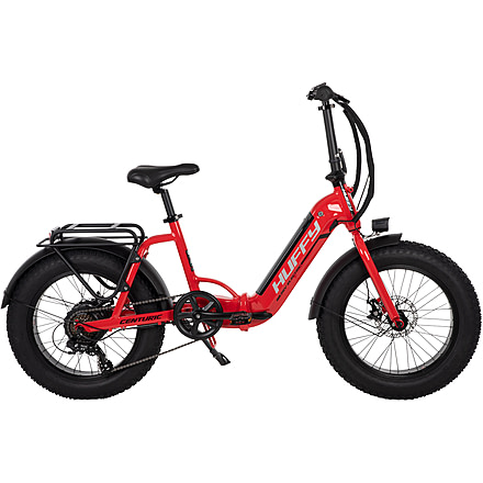 Huffy Centuric Folding E-bike, Red, 20 in, E4381