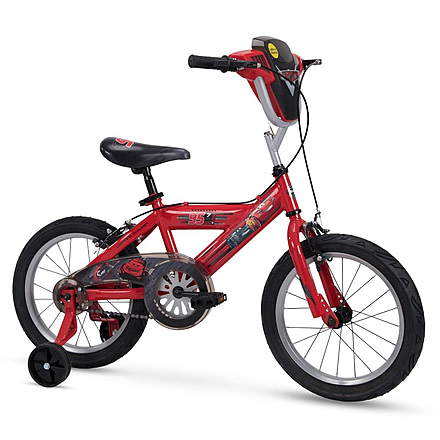 Huffy Disney Pixar Cars Kids Bike - Boys, 16in Wheel, Red, 71109