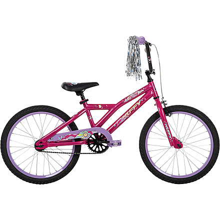 Huffy Glitzy Kids Bike - Girls, Pink/Purple, 20 in, 23072