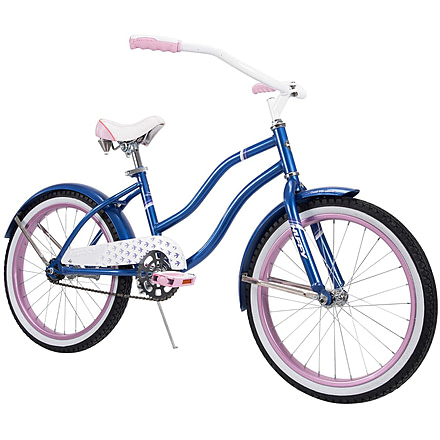 Huffy Good Vibrations Kids Bike - Girls, Blue/Pink/White, 20 in, 23559