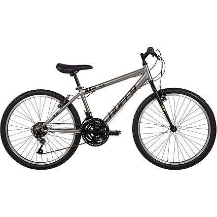 Huffy Granite Mountain Teens Bike - Boys, Silver, 24 in, 24202