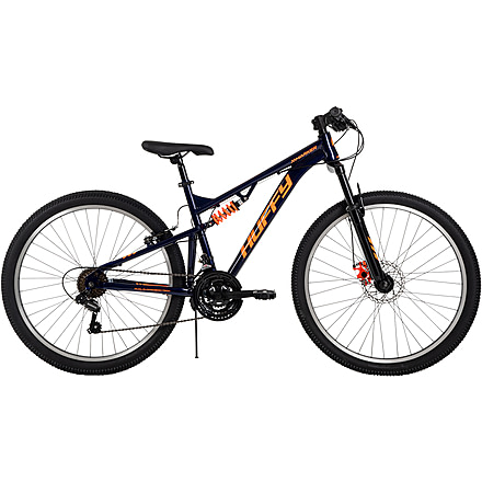 Huffy Marker DS Mountain Bike - Men's, Black/Orange, 26 in, 26942