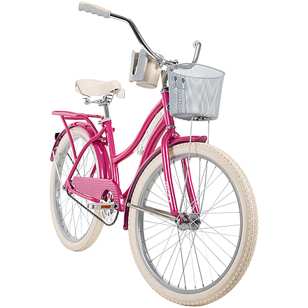 Huffy Nel Lusso Cruiser Bike - Women's, 24in Wheel, Pink, 54592P7