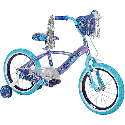Huffy Nstyle Kids Bike - Girls, Blue/Purple, 16 in, 21832