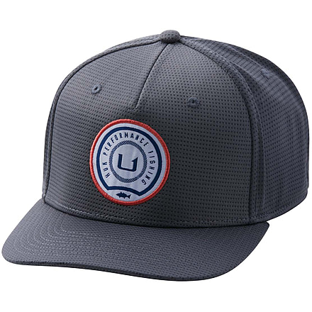 HUK Performance Fishing A1A Rope Stretch Hat - Men's, Overcast Grey, LXL, H3000349-032-LXL
