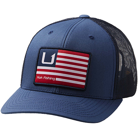 HUK Performance Fishing And Bars American Trucker - Mens, Sargasso Sea, One Size, H3000317-409-1