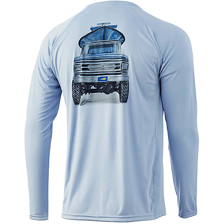 HUK Performance Fishing KC Big Truck Pursuit Shirt - Men's, Coastal Sky, XL, H1200418-427-XL
