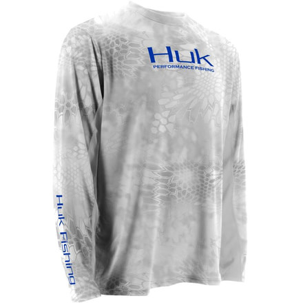 HUK Kryptek Icon Long Sleeve, Yeti-Royal, XXXL H1200023YT1XXXL