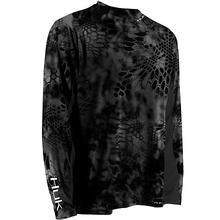 HUK Kryptek LoPro Icon Long Sleeve, Typhon, Small H1200045TY4S