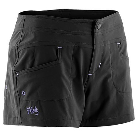 HUK Ladies Paupa Boy Shorts, Medium, Black H2000014BLKM