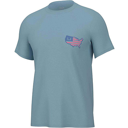 HUK Performance Fishing American Huk Tee - Mens, ATH1000399497L