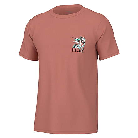 HUK Performance Fishing Fletch N Bones Tee - Mens, Sunburn, 3XL, H1000490-216-XXXL