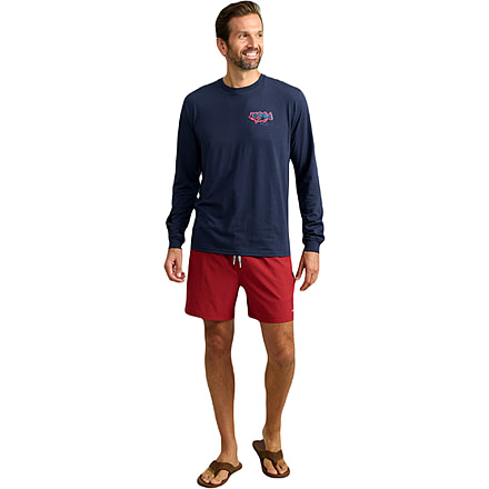 HUK Performance Fishing Graphic Long Sleeve Tee - Mens, Naval Academy, Extra Large, H1000533-413-XL