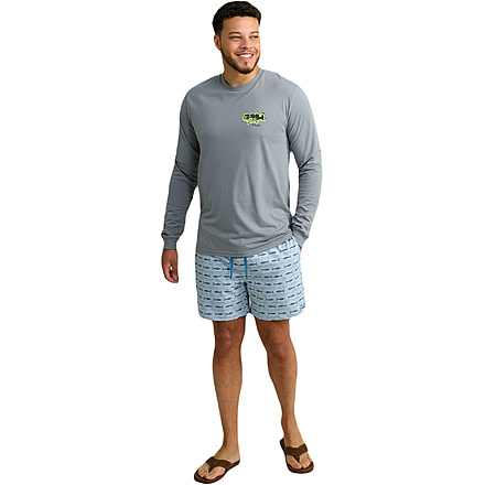 HUK Performance Fishing Graphic Long Sleeve Tee - Mens, Night Owl2, Large, H1000533-019-L
