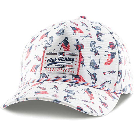 HUK Performance Fishing America Rope Snapback - Mens
