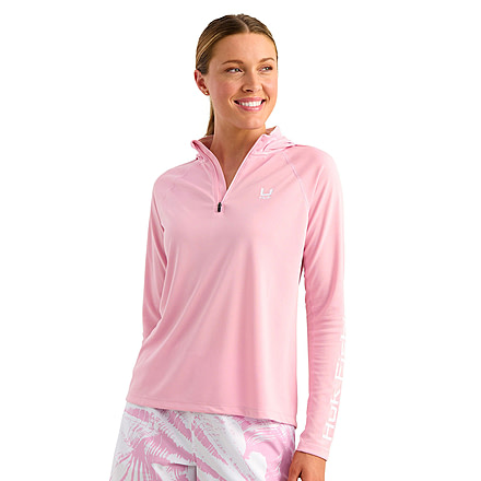 HUK Performance Fishing Icon Long Sleeve Hoodie - Womens