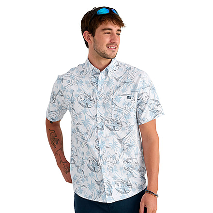 HUK Performance Fishing Kona Kc Printed Shirt - Mens
