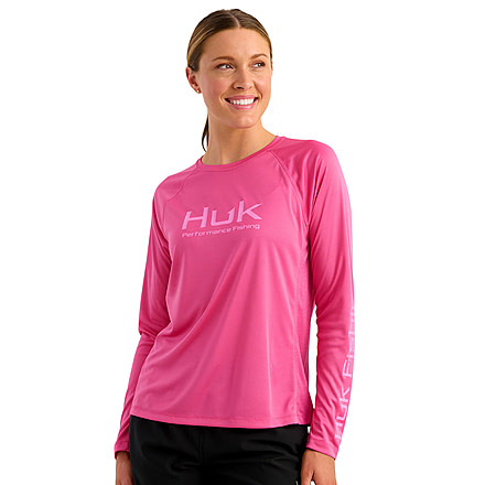 HUK Performance Fishing Pursuit Crew Solid - Womens