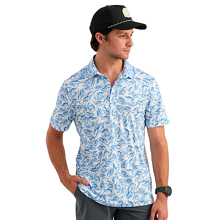 HUK Performance Fishing Pursuit Kc Printed Polo - Mens