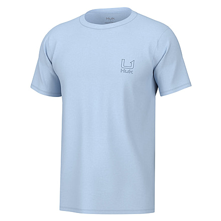 HUK Performance Fishing Huk Salute Tee - Mens, Ice Water, 3XL, H1000496-476-XXXL