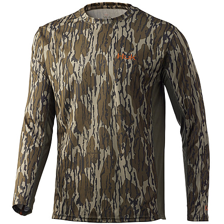 HUK Icon X Long Sleeve, Performance Fishing Shirt Chemise