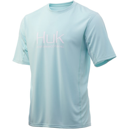 HUK Performance Fishing Icon X Short Sleeve Tee - Mens, Seafoam, Large, H1200267-350-L