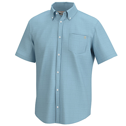 HUK Performance Fishing Kona Cross Dye - Men's, Crystal Blue, 2XL, H1500152-497-XXL