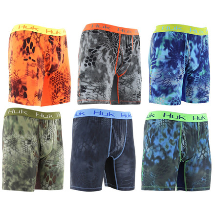 HUK Performance Fishing Kryptek Mens Performance BXR Jock Shorts