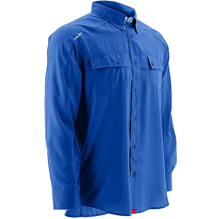 HUK Performance Fishing Men's Next Level Long Sleeve Shirt, Royal, Large H1500029-400-L