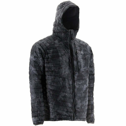 HUK Performance Fishing Mens Dyad Down Camo Jacket, SubPhantis Night Vision, Large, H4000029-075-L