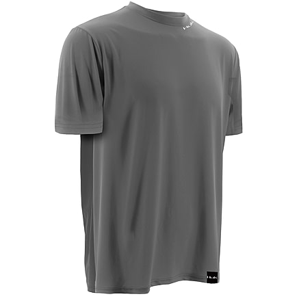 HUK Performance Fishing Mens LoPro Icon Long Sleeve Shirt, Cool Charcoal Grey, H1200071CGYS