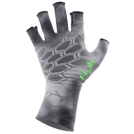 HUK Performance Fishing Mens Sun Glove, Kryptek Raid, Large - Extar Large H3000093-080-LXL