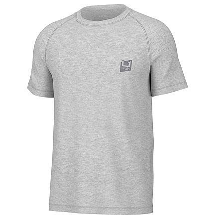 HUK Performance Fishing Performance Tee SS Cationic Heather - Mens, Harbormist Hthr, L, H1200618-054-L