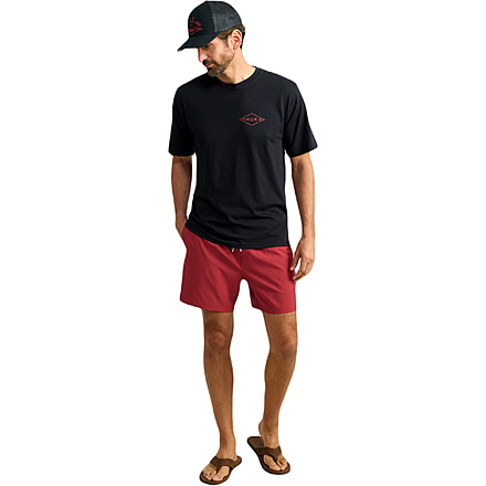 HUK Performance Fishing Race Flag Tee - Mens, Black, Medium, H1000517-001-M
