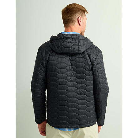 HUK Performance Fishing Scale Hooded Jacket - Mens, Black, Medium, H4000151-001-M