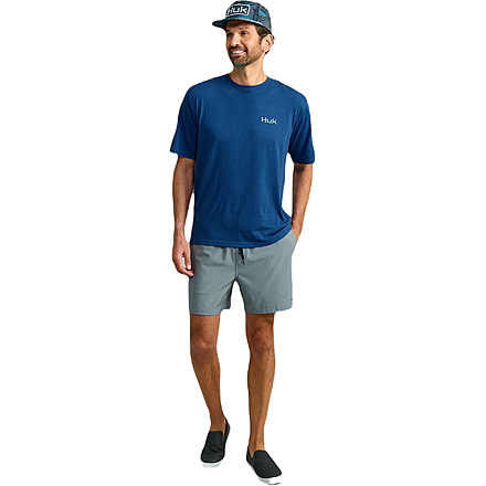 HUK Performance Fishing Scouting Report Tee - Mens, Set Sail, Small, H1000537-489-S