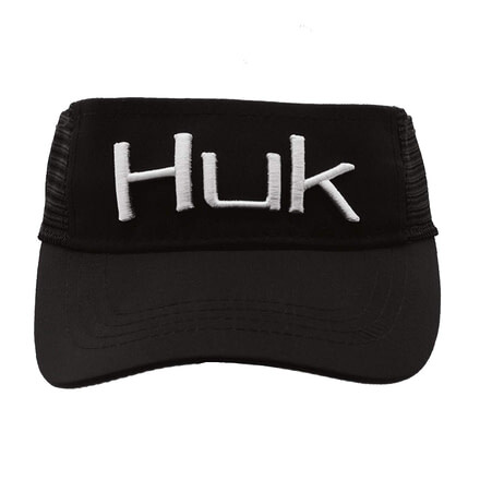 HUK Performance Fishing Split-Shot Visor Headwear, Visor - Men's, Black, 1, H3000202-001-1