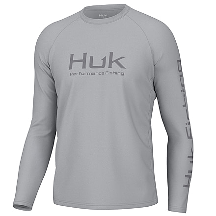 HUK Performance Fishing Vented Pursuit - Mens, Harbor Mist, M, H1200524-034-M