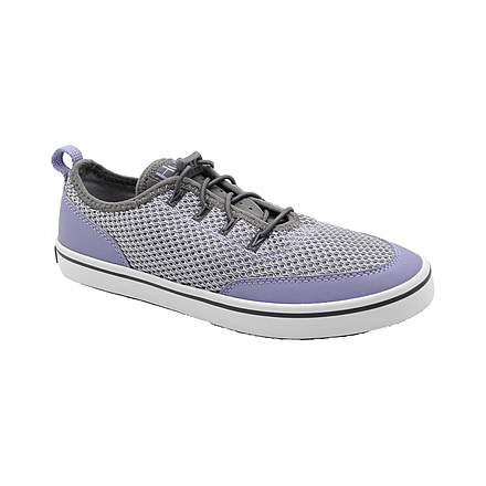 HUK Performance Fishing W Mania Casual, Deck Shoe - Womens, Lilac/Charcoal, 10, H8613200-530-10