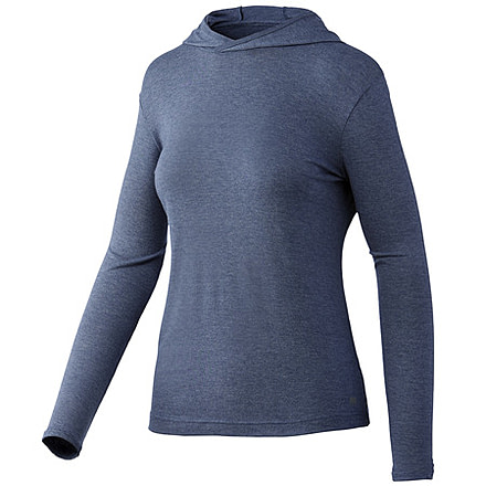 HUK Performance Fishing Waypoint Hoodie - Womens, Sargasso Sea, Medium, H6120108-409-M