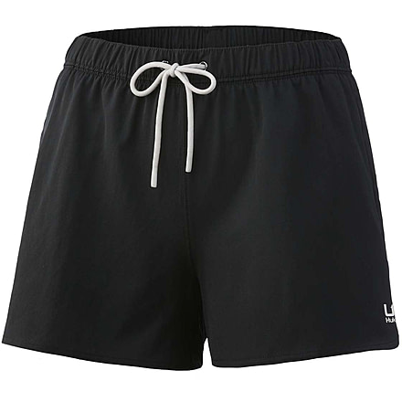 HUK Performance Fishing Pursuit Volley Shorts - Womens, 3in Inseam, Black, XS, H6200029-001-XS