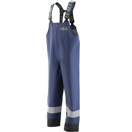 HUK PVC Foul Weather Bib, Small, Navy H4000000NVYS