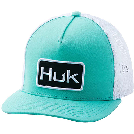 HUK Performance Fishing Solid Trucker - Womens, Beach Glass, One Size, H6300028-339-1