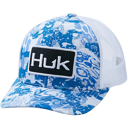 HUK Performance Fishing Tide Change Trucker - Mens, Exuma, One Size, H3000299-958-1