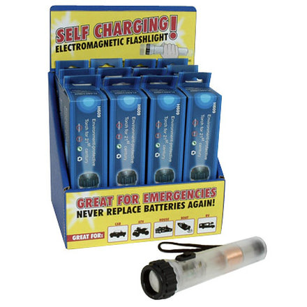 Humangear Self-Generating LED Flashlight